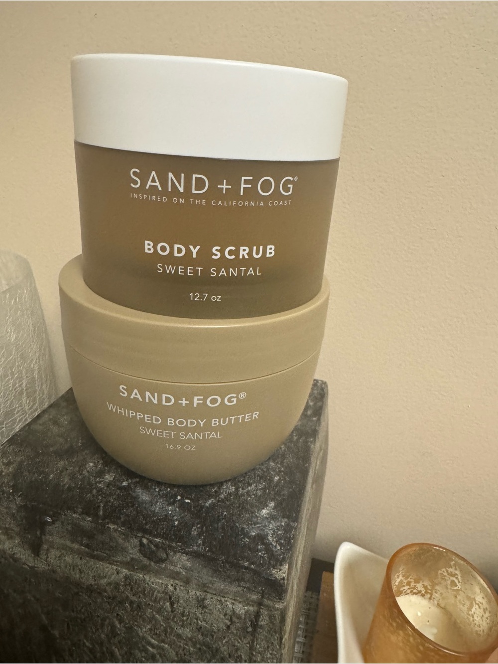 Sweet Santal Body Scrub & Body Butter